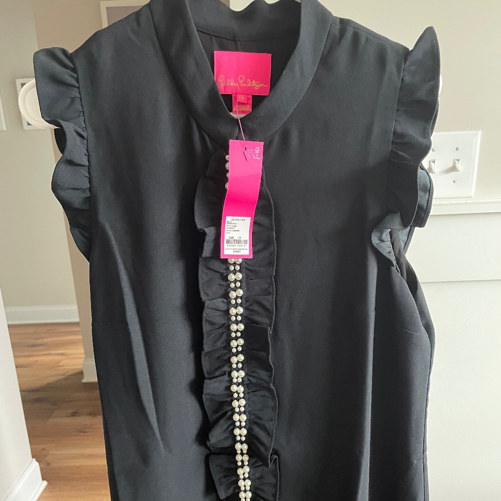 Lilly Pulitzer Black Adalee Dress